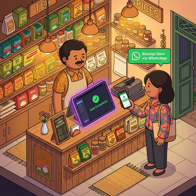 SmartBill powering a Sri Lankan business