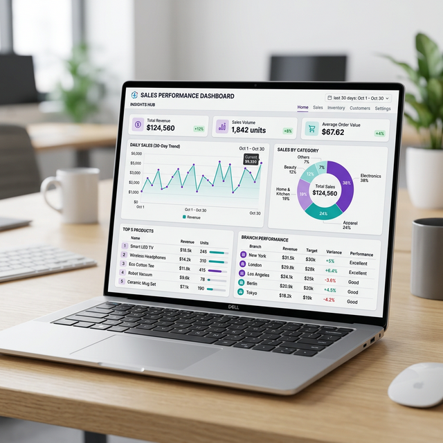 Analytics and Reporting Dashboard